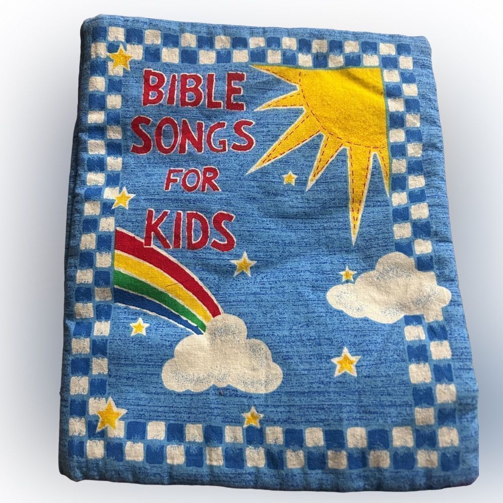 Handmade Bible Songs For Kids Cloth Book
